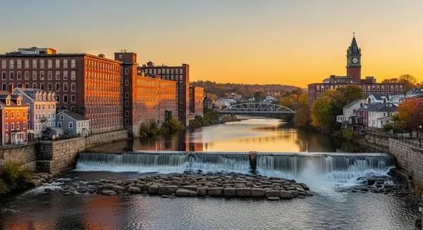 Lawrence riverfront